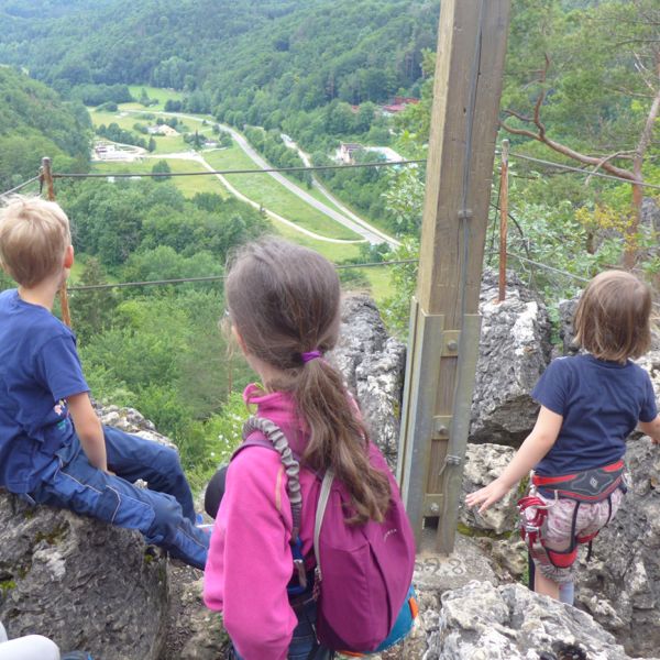 Familiencamp mit Kindern und Abenteuerurlaub in Franken