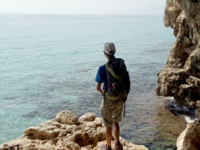 Bucht in Sardinien individuelles Wandern ohne Gepck