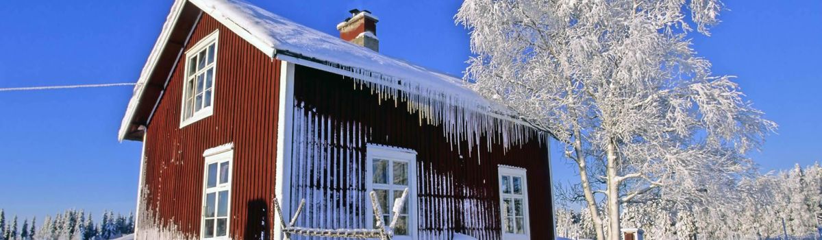 silvester lappland schweden familie Gaestehaus Winter