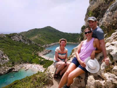Wanderung Porto Timoni Familienreise Korfu
