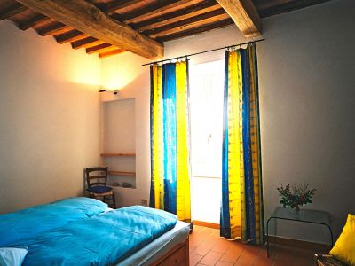 Bio-Landhaus in der Toskana kologisch mit Wein und Olivenl Zimmer