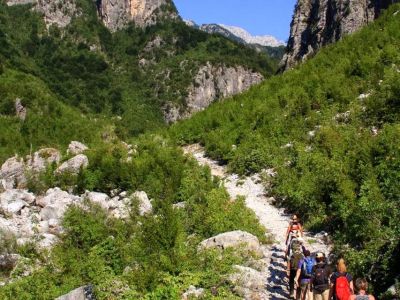 Albanische Alpen Wandergruppe