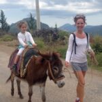 Tanja mit ihrer Tochter in Cirali