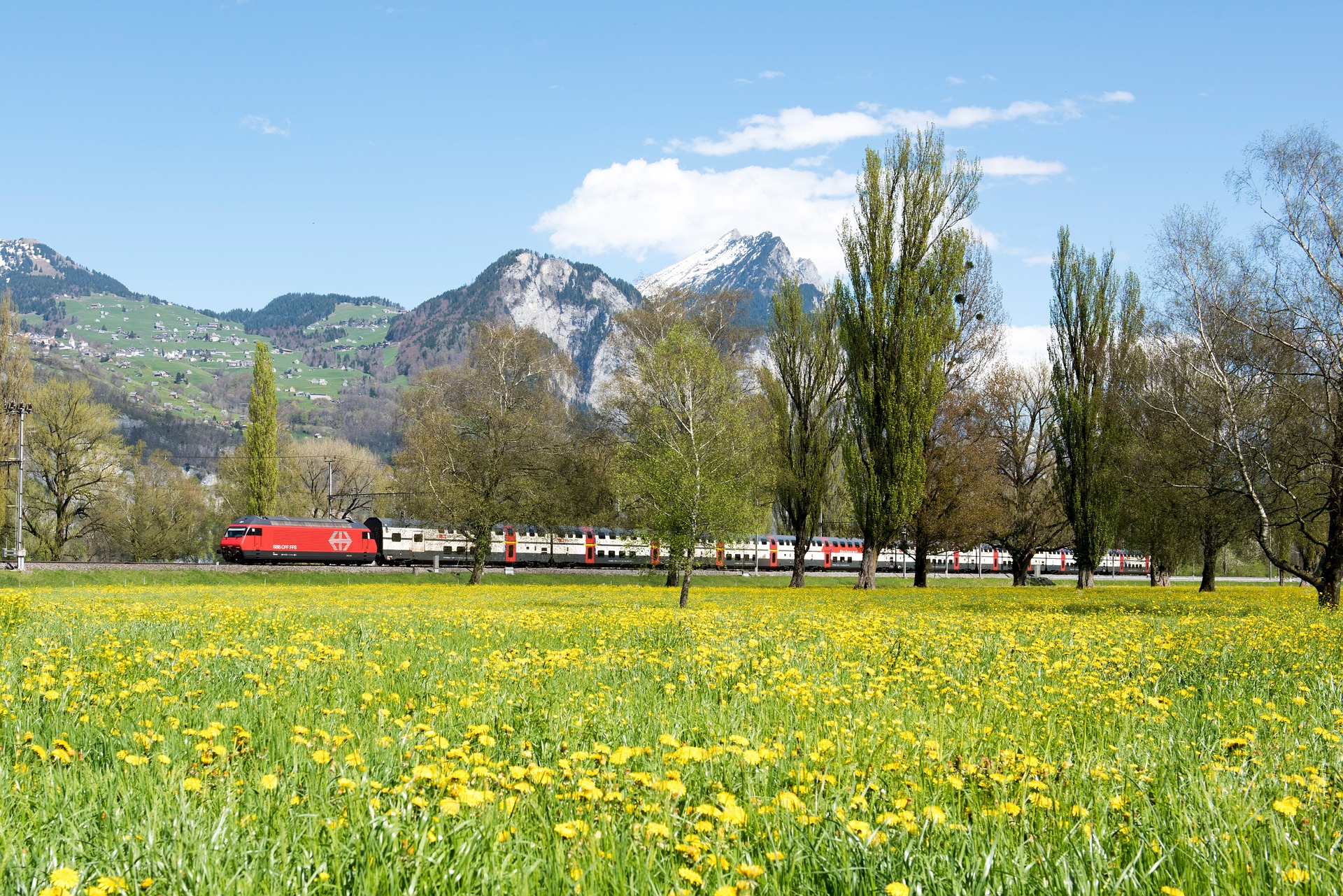 deutschland tour mit zug