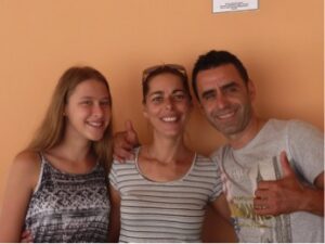 Vasiliki, Magda, Kostas