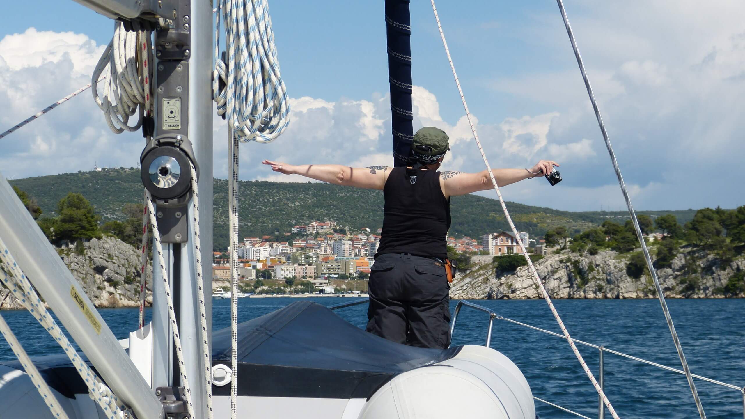 Verhalten auf einem Segelboot