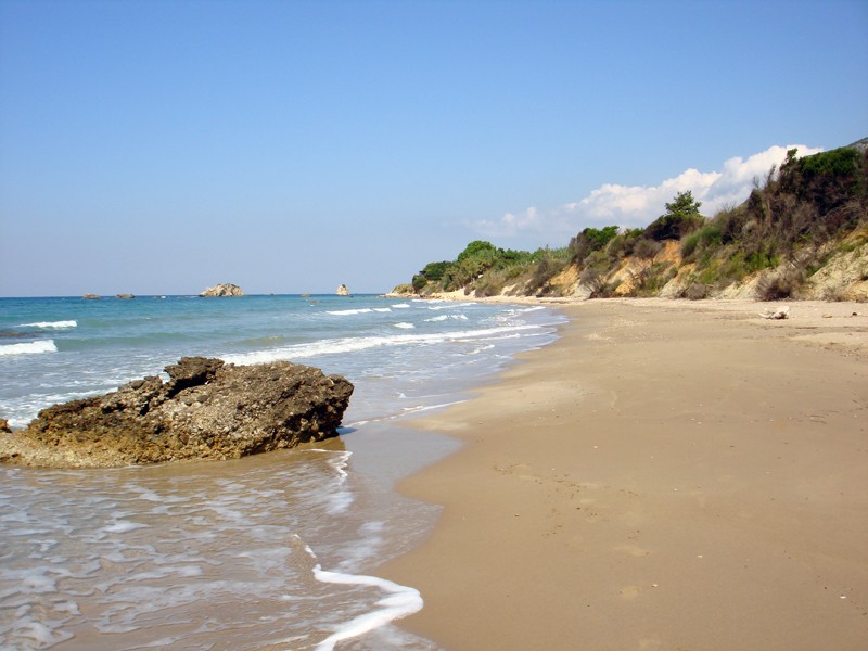 Die herrliche Bucht Skidi auf Korfu, Familienfreundlich und ruhig