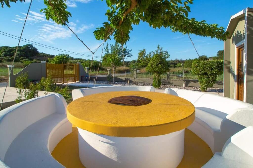 Sitzgelegenheit im Garten