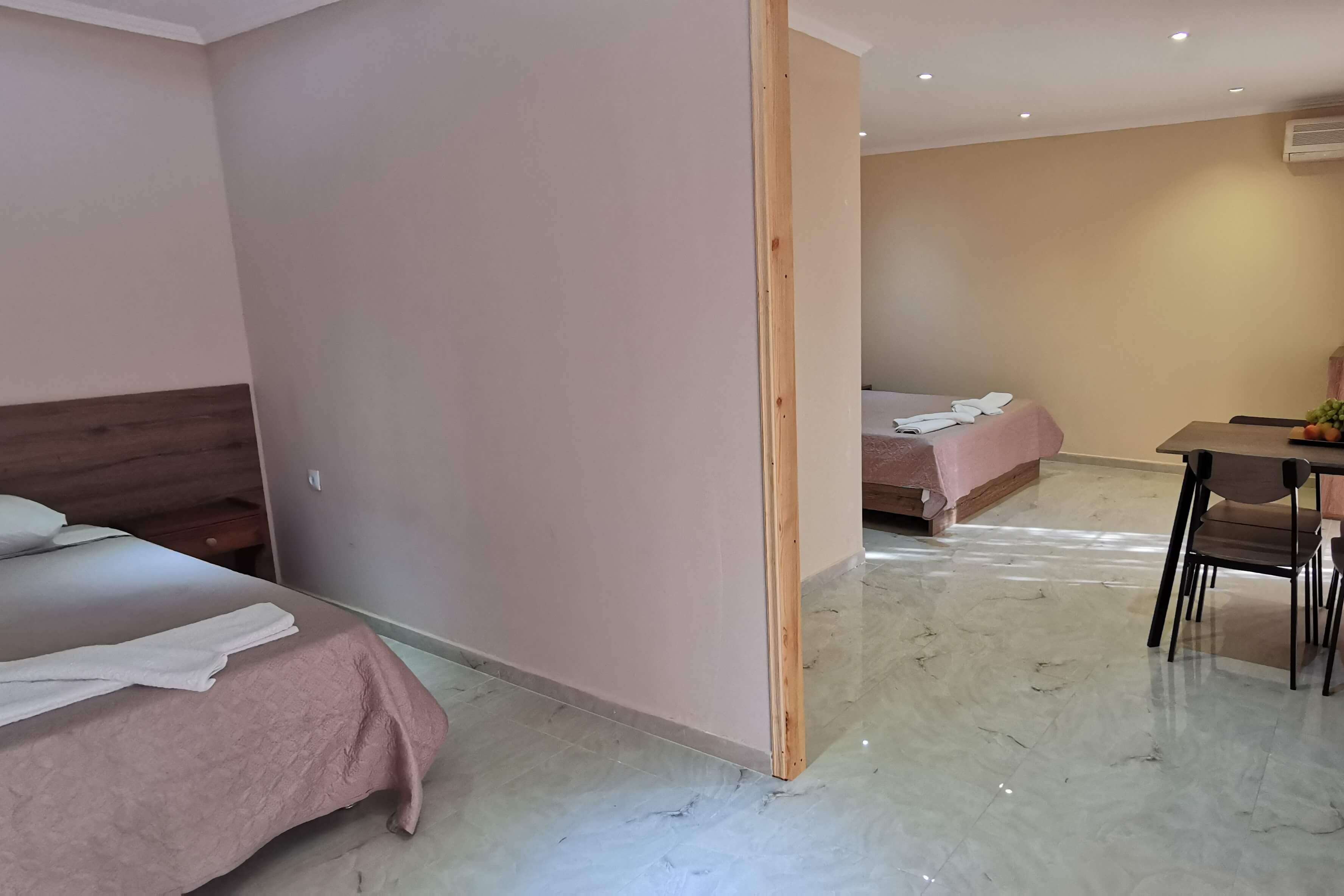 Raumaufteilung im Ferienhaus Olive