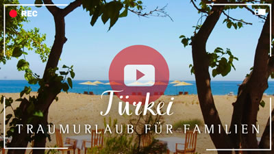Video zum Bungalow-Strandurlaub in der Türkei