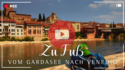 Video zur Wanderung vom Gardasee nach Venedig