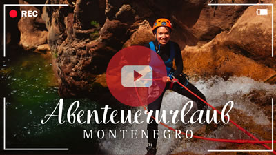 Video zum Abenteuerurlaub mit Kindern in Montenegro