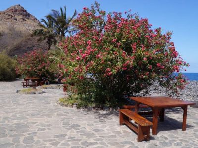 Finca El Cabrito Gomera Terrasse 