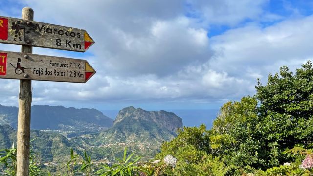 individuelle trekkingreise ohne gepaeck madeira wegweiser