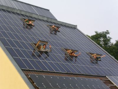 Solarenergie im nachhaltigen Familienurlaub im Gästehaus Artefact in Glücksburg