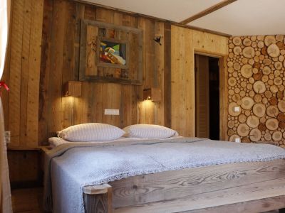 Komfortable Gästezimmer im Bio Bauernhof Makek slowenische Alpen