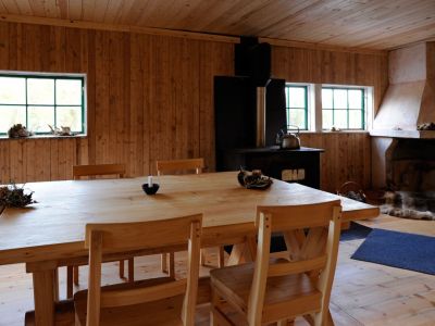Gästehaus in Schwedisch Lappland.
