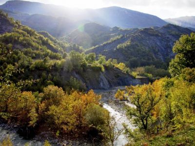 Wanderurlaub Albanien Zagoria Tal