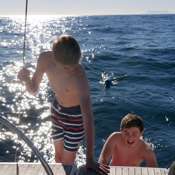 Silvester-Segeltrn in der Strae von Gibraltar - Spanien/Marokko