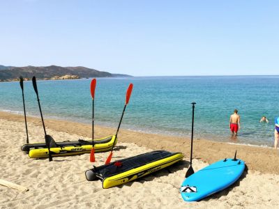 korsika familiencamp stand up paddling