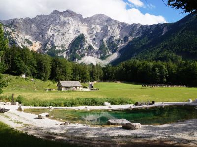 Sommerurlaub auf dem Ökohof mit Badesee in Slowenien