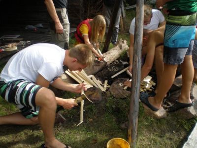 lagerfeuer aktivurlaub teenager schweden
