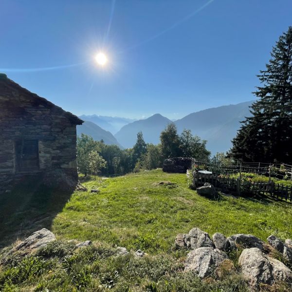 Bergwandern ohne Gepck im Valle del Lys - Aostatal