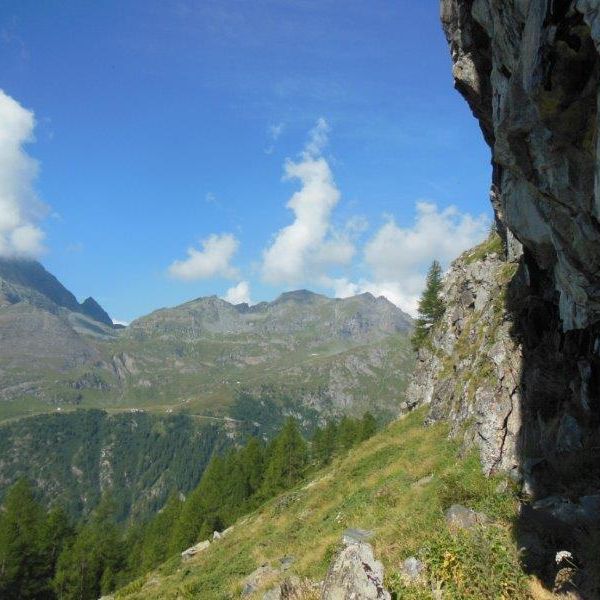 Bergwandern ohne Gepck im Valle del Lys - Aostatal