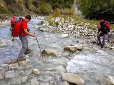 Individuelles Wandern in Albanien ohne Gepäck