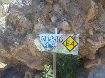 Kreta mit Familien Wanderung durch die Schlucht