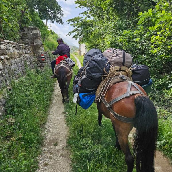 Wandern im verborgenen Zagoria-Tal in Albaniens Sden