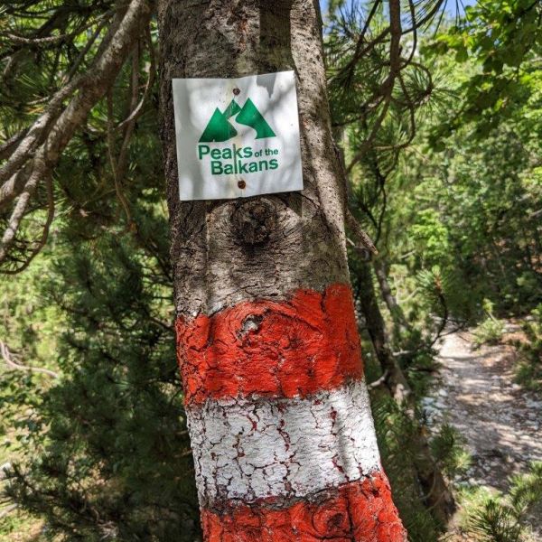 Bergwandern in den Albanischen Alpen 