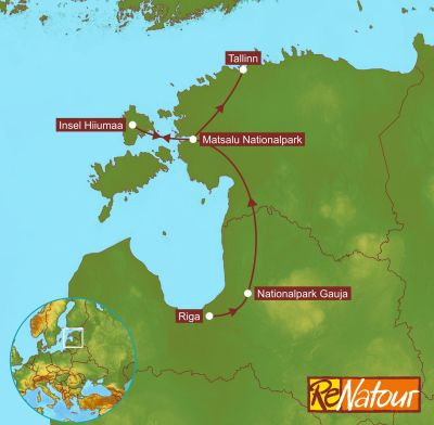 baltikum lettland estland familienreise naturreise teenager