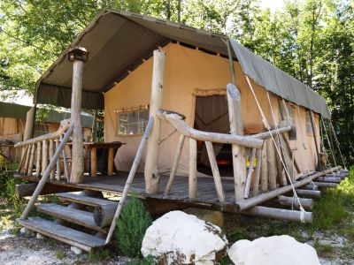 Glamping fr Familien mit Kindern in Slowenien Alpen