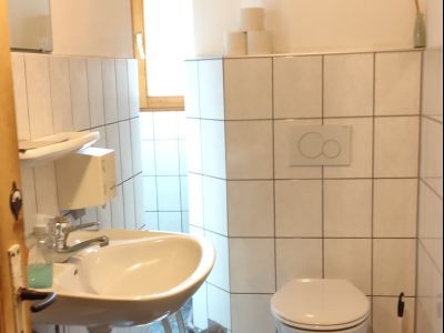 Toilette Pension Franken Eschenbach Familienaktivurlaub