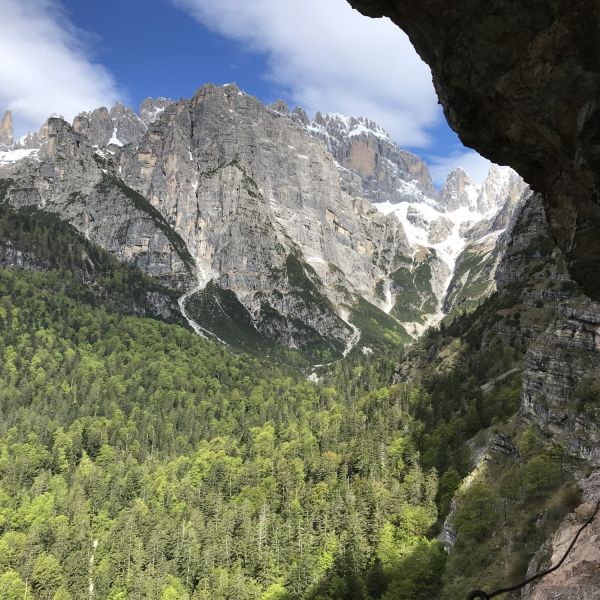 Wandern von Sdtirol zum Gardasee - ohne Gepck durch die Alpen