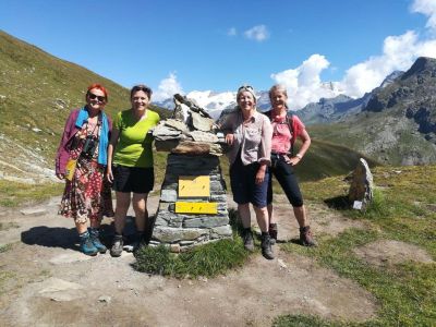 aostatal wandern frauen gruppe