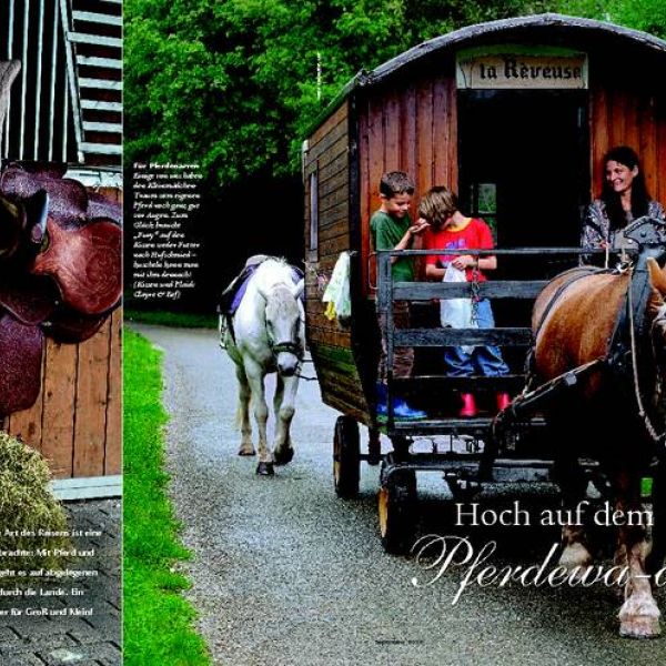 Planwagen-Urlaub in den Vogesen - Frankreich