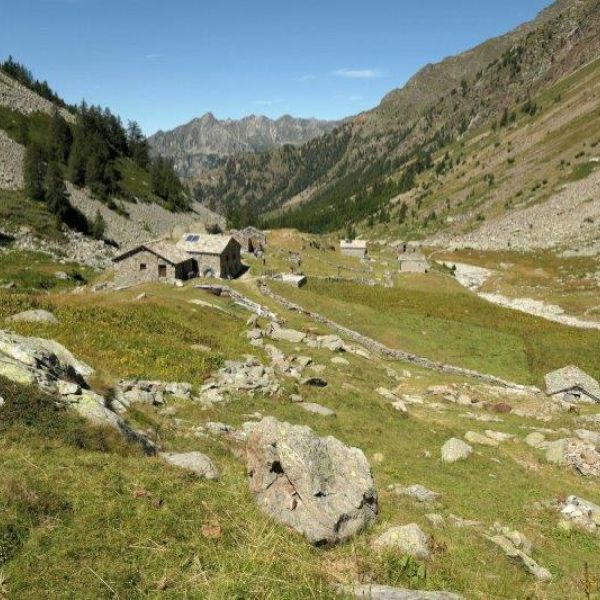 Bergwandern ohne Gepck im Valle del Lys - Aostatal