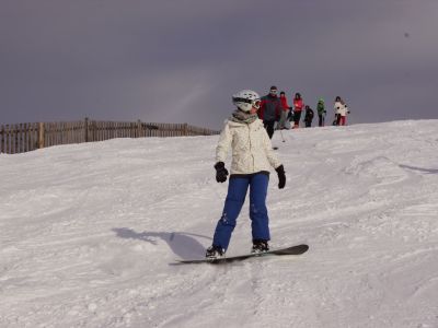 Souverne Snowboarderin