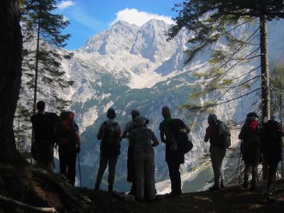 Bergurlaub Bergwandern Wandern in den Bergen Slowenien