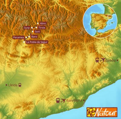 wandern ohne gepaeck pyrenen spanien katalonien