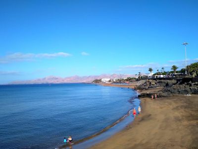 Kanaren Lanzarote Urlaub Strandurlaub Badeurlaub Sonne Sandstrand