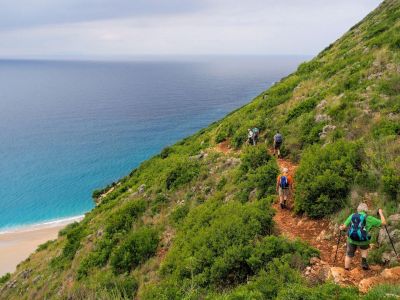 Meer Kste Albanien Mehrtageswanderung Reise 