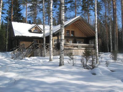 Haus  Haikola in Ristiina - Familienurlaub im Winter