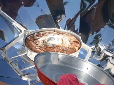 Ein Solarkuchen, Familienurlaub auf Korfu