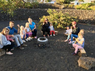 Familienurlaub mit Kinderprogramm Lagerfeuer