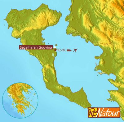 Familien Segeltörn Segelurlaub Korfu Paxos Gruppe
