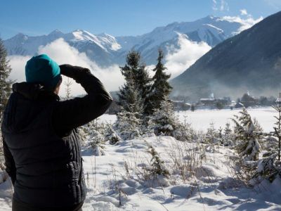 Bergwelt in Tirol, Landhotel in Tirol, Panoramablick Berge