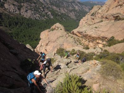 korsika wandern berge gruppe